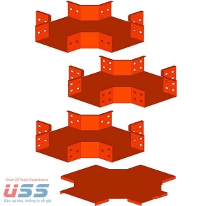 Ngã Tư - Máng cáp sơn tĩnh điện, Cable Trunking (MC)